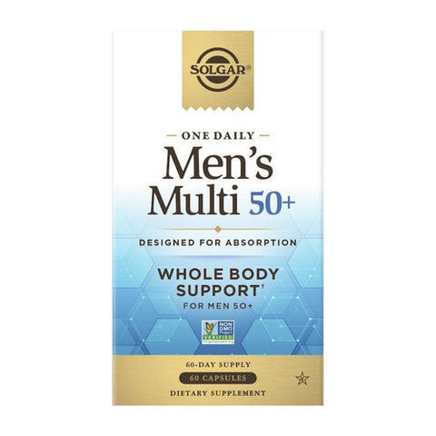 One Daily Men's Multi 50+ 60 Caps by Solgar