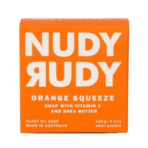 Orange Squeeze Bar Soap 4.2 Oz by Nudy Rudy