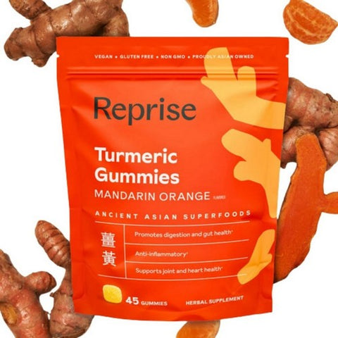 Turmeric Orange Gummies 45 Count by Reprise