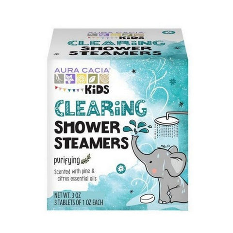 Kids Clearing Shower Steamers 3 Oz by Aura Cacia