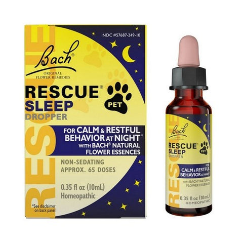 Rescue Pet Sleep Dropper 10 Ml by Bach