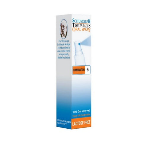Comb 5 Nerve Tonic Oral Spray 30 Ml by Schuessler Tissue Salts