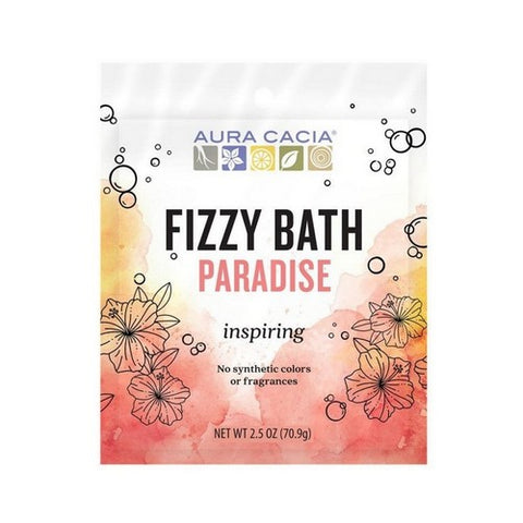Fizzy Bath Packet Paradise 2.5 Oz by Aura Cacia