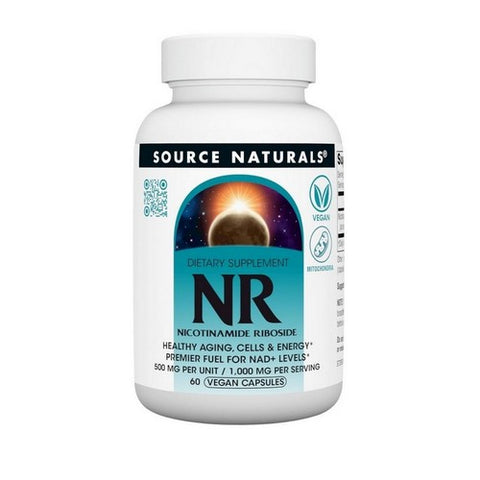 Nictotinamide Riboside 60 Veg Caps by Source Naturals