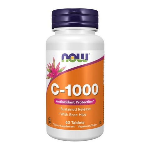 Vitamin C-1000 60 Tabs by Now Foods