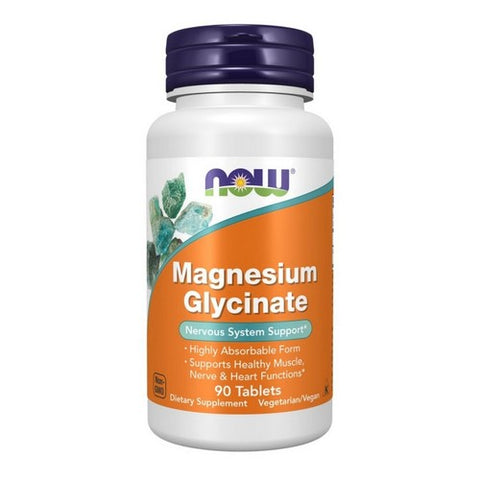 Magnesium Glycinate 90 Tabs by Now Foods