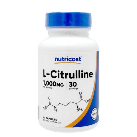 L-Citrulline 60 Caps by Nutricost