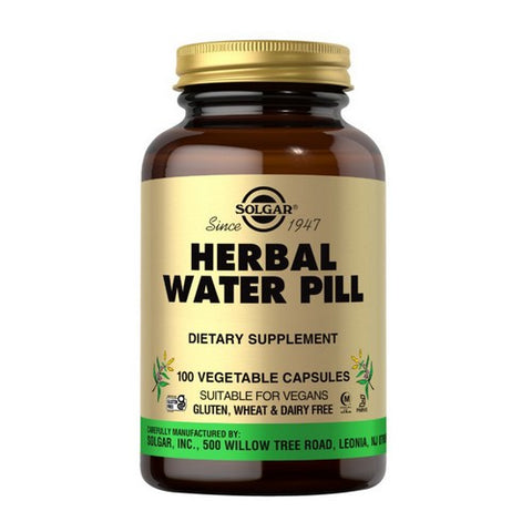 Solgar, Natural Herbal Diuretic Vegetable Capsules, 100 Veg Caps