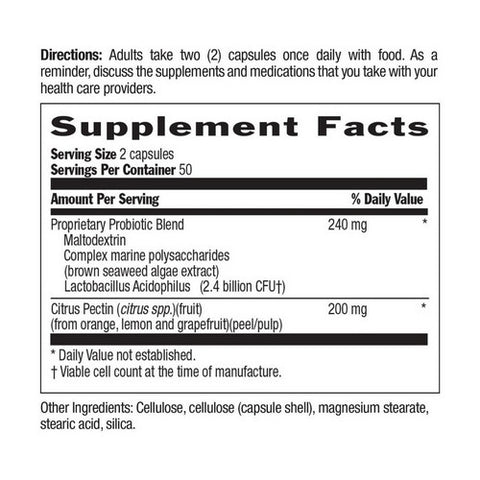 Country Life, Acidophilus with Pectin Vegetarian, 100 Caps