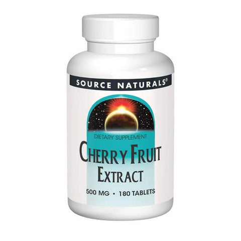 Source Naturals, Cherry Fruit Extract, 500 mg, 180 Tabs