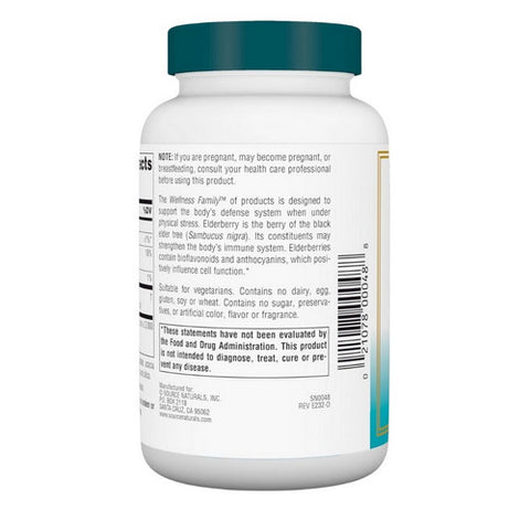 Source Naturals, Wellness Elderberry Extract, 500 mg, 120 Tabs