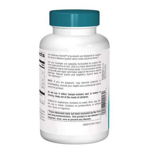 Source Naturals, Wellness Zinc Lozenges, 120 Tabs