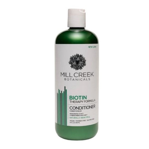 Mill Creek Botanicals, Mill Creek Botanicals Biotin Therapy Formula Conditioner, 14 Oz