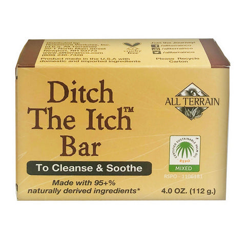 All Terrain, Ditch The Itch Bar Soap, 4 Oz