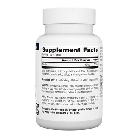 Source Naturals, Niacin, 100 mg, 250 Tabs