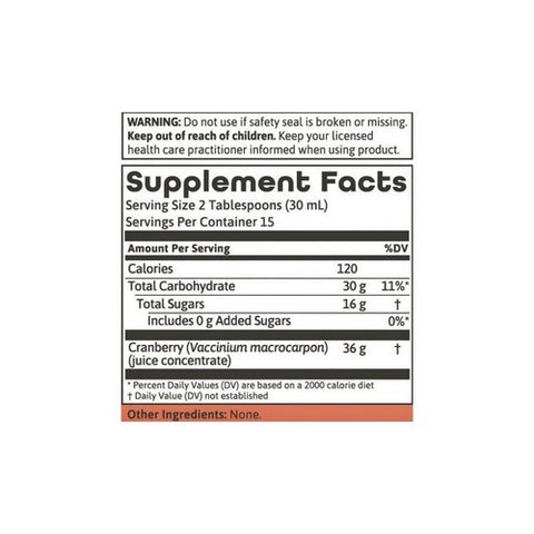 Dynamic Health Laboratories, Cranberry Concentrate, 8OZ