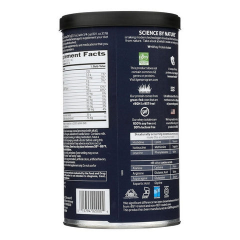 Country Life, 100% Whey Isolate Protein Chocolate Flavor, 14.4 Oz  POWDER