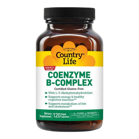 Country Life, Coenzyme B-complex, 120 Caps