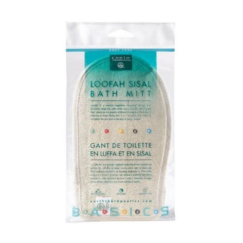 Earth Therapeutics, Loofah Sisal Bath Mitt, Body Scruff Mitt