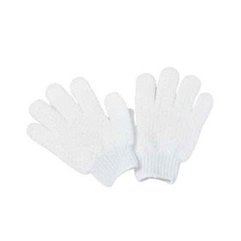 Earth Therapeutics, Exfoliating Hydro Gloves White, 1 Pair