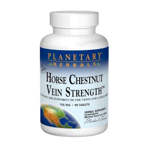 Planetary Herbals, Horse Chestnut, Vein Strength 90 Tabs