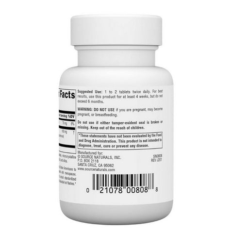 Source Naturals, Black Cohosh, Extract 120 Tabs