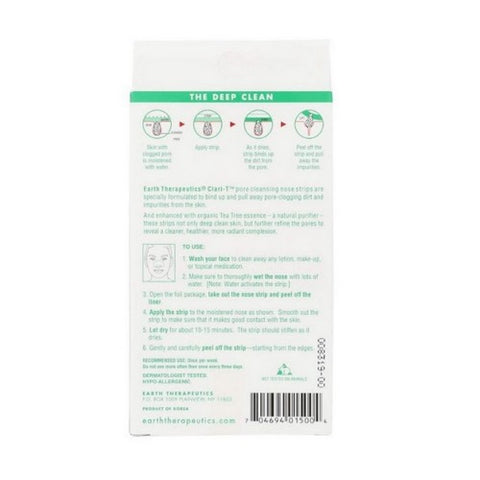 Earth Therapeutics, Pore Cleansing Strips, 10 Strips