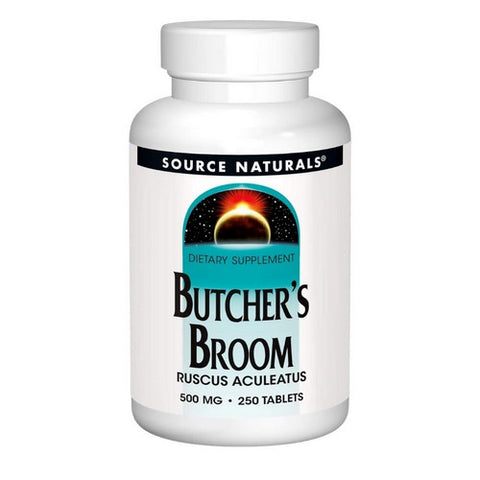 Source Naturals, Butcher's Broom, 500 MG, 250 Tabs
