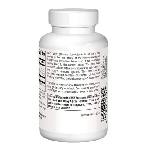 Source Naturals, Cat's Claw, 1000 MG, 60 Tabs