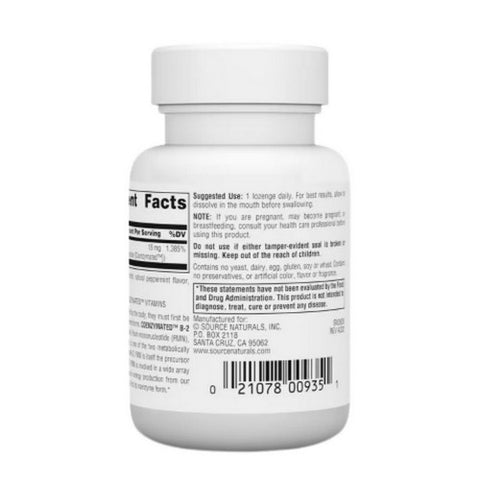 Source Naturals, Coenzymated B-2, 25 mg, 60 Tabs