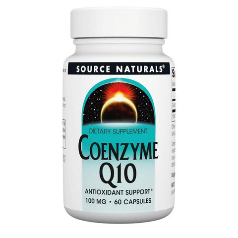 Source Naturals, Coenzyme Q10, 100 mg, 60 Caps