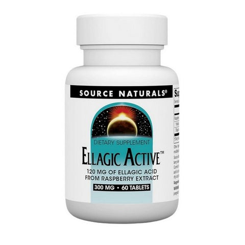 Source Naturals, Ellagic Active, 300 mg, 30 Tabs