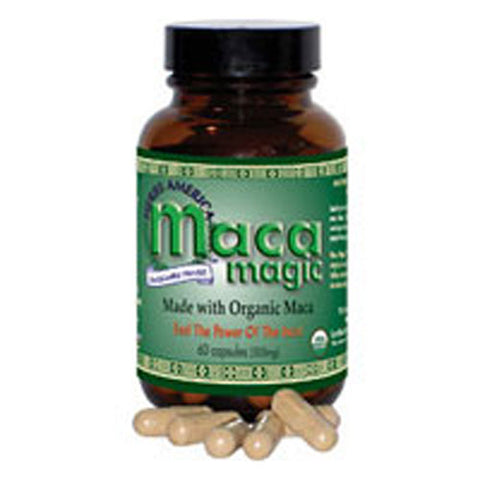 Maca Magic, Organic Maca Magic, 200 Vegicaps