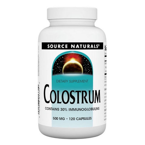 Source Naturals, Colostrum, 500 MG, 120 Caps