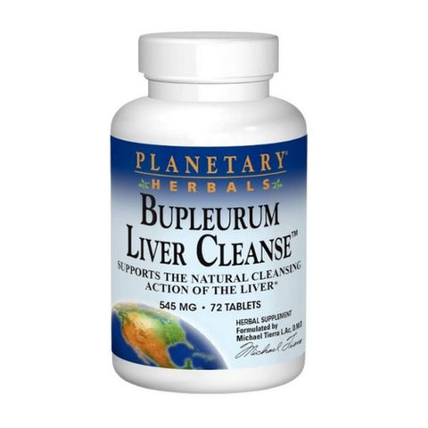 Planetary Herbals, Bupleurum Liver Cleanse, 72 Tabs