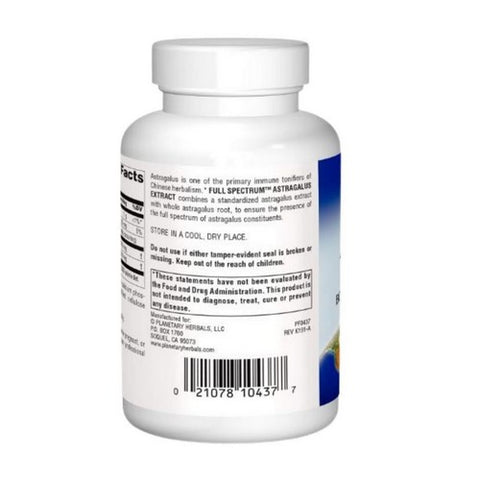 Planetary Herbals, Full Spectrum Astragalus Extract, 120 Tabs