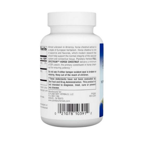 Planetary Herbals, Full Spectrum Horse Chestnut, 300 mg, 120 Tabs