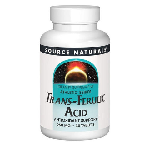 Source Naturals, Athletic Series Trans-Ferulic Acid, 250 MG, 30 Tabs