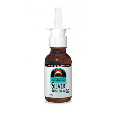 Source Naturals, Ultra Colloidal Silver Nasal Spray, 10 ppm, 1 Fl Oz