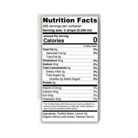 Sweetleaf Stevia, Sweetener Sweet Drops Lemon Drop, Lemon, 2 Oz