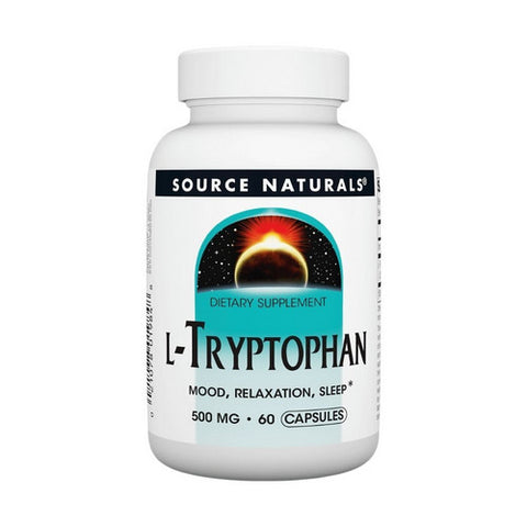 Source Naturals, L-Tryptophan, 500 MG, 60 Caps