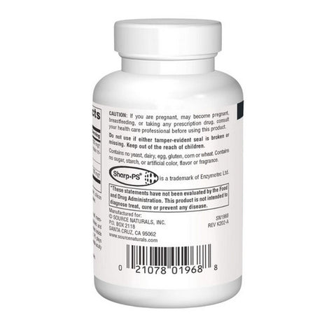 Source Naturals, Phosphatidyl Serine, 500 mg, Matrix Softgel 60 Sg