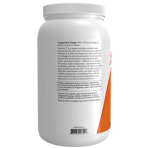 Now Foods, Vitamin C Crystals Powder, 3 lbs