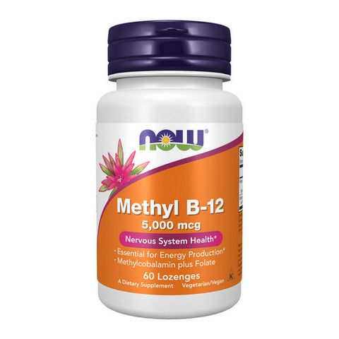 Now Foods, Methyl B-12, 5000 mcg, 60 LOZ