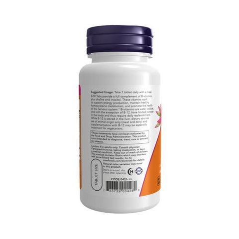 Now Foods, Vitamin B-50, 100 Tabs