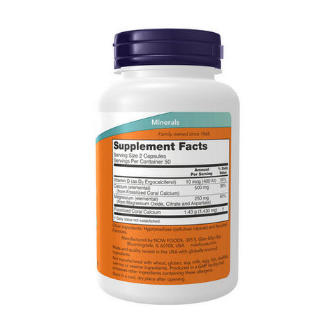 Now Foods, Coral Calcium Plus, 100 Vcaps
