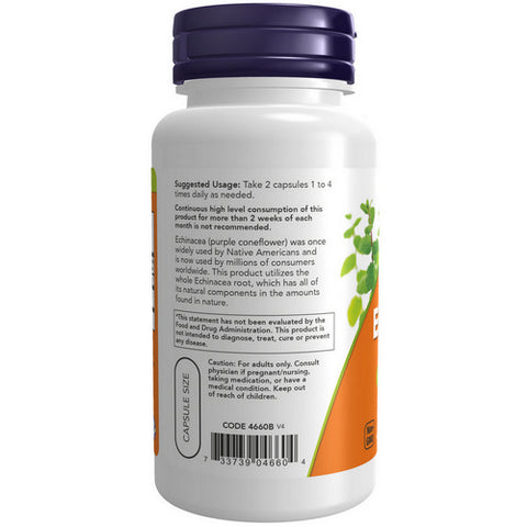 Now Foods, Echinacea, 400 mg, 100 Caps