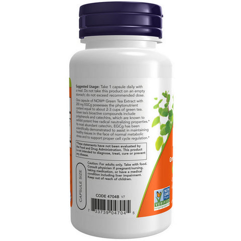 Now Foods, EGCg Green Tea Extract, 400 mg, 90 Veg Caps