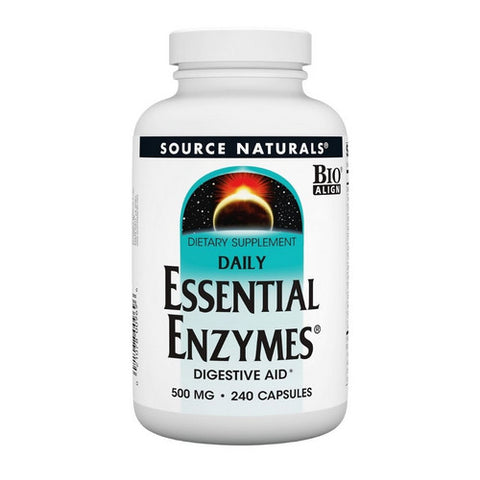 Source Naturals, Essential Enzymes, 500 mg, 240 Caps