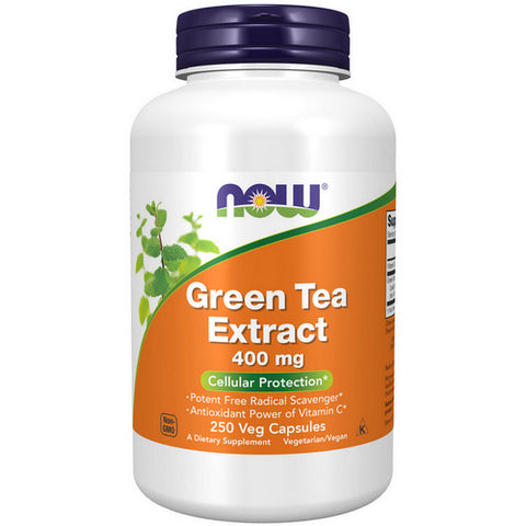 Now Foods, Green Tea Extract, 400 mg, 250 Caps